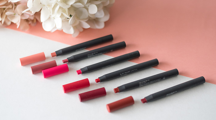 Son Đa Năng The Face Shop Flat Velvet Lipstick RD01