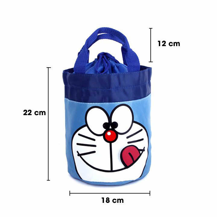 Túi vải vani đựng cơm loại dày