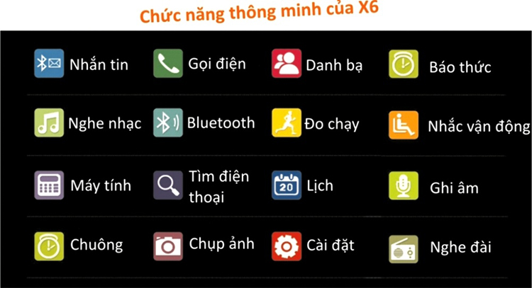 Đồng Hồ Thông Minh Smartwatch Cao Cấp X6 Màn Hình Cong
