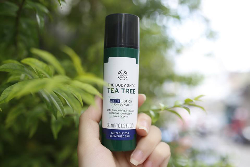 Sữa Dưỡng Da Ban Đêm The Body Shop Tea Tree (30ml)