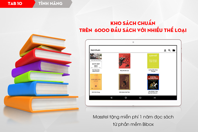 Máy Tính Bảng Masstel Tab 10 - Hàng Chính Hãng