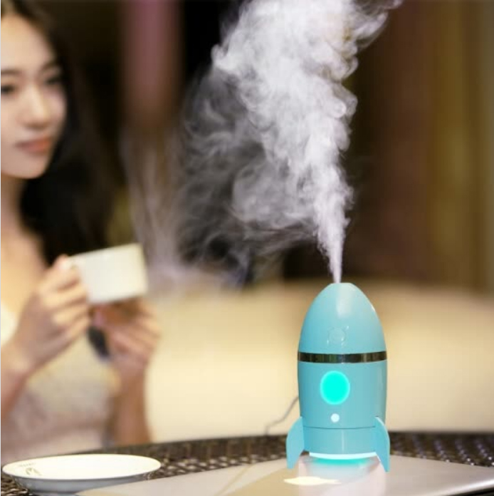 Máy Phun Sương Mặt Làm Ẩm Không Khí ESCASE Rocket Series ES-HF-05, Xanh