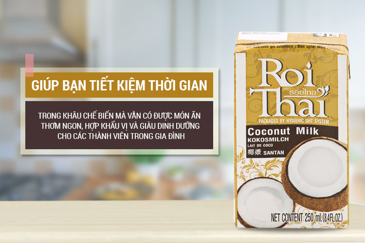 Nước Cốt Dừa Roi Thai (500ml)