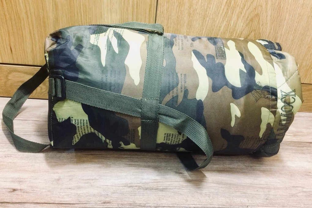 Mền Túi Du Lịch Phong Cách Lính Họa Tiết Rằn Ri MTRR