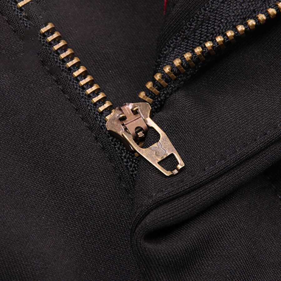 Playboy PLAYBOY men casual pants loose black high elastic men pants straight pants Slim trousers autumn DH16160008 Navy 35