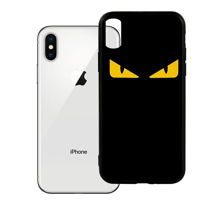 Ốp lưng viền TPU cao cấp cho Iphone X - Monster 02
