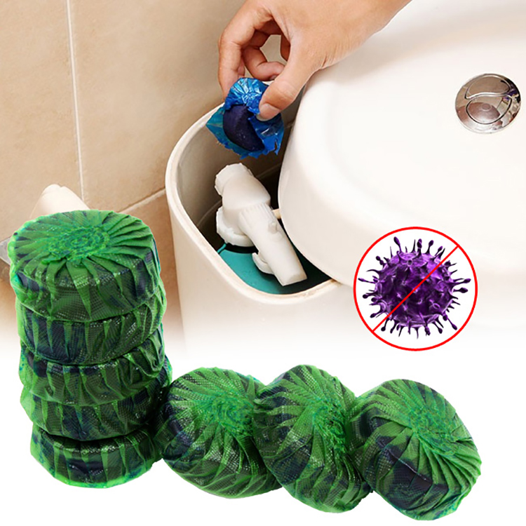 10 Viên Tẩy Bồn Cầu Siêu Sạch (50g / Viên)