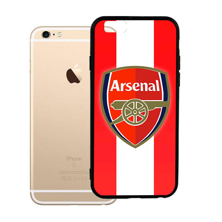 Ốp lưng viền TPU cao cấp cho Iphone 6 Plus - Clb Arsenal 01
