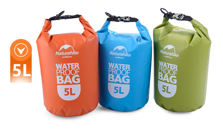 Túi Chống Nước Không Quai Naturehike (5L) - Giao Màu Ngẫu Nhiên