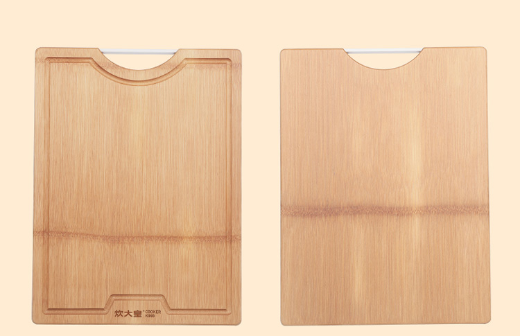 Thớt gỗ tre tự nhiên dày 3cm kích thước 38*26*3cm