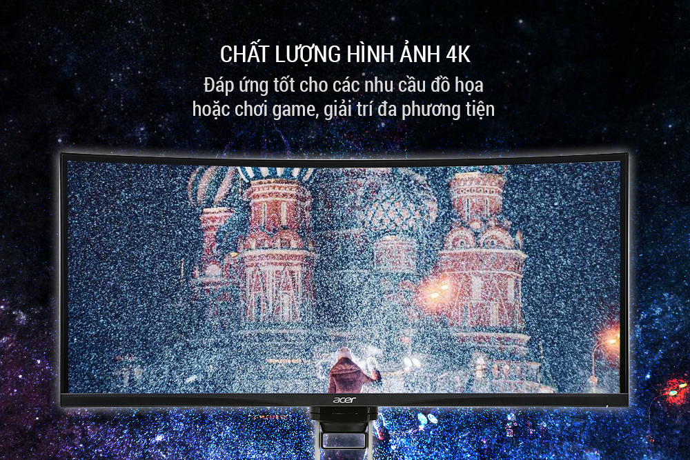 Màn Hình Gaming Acer XR382CQK 38inch 4K 1ms 75Hz FreeSync IPS - Hàng Chính Hãng