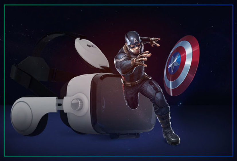 Kính Thực Tế Ảo Xiaozhai Z4 Hỗ Trợ Âm Thanh Hình Ảnh Cho Game 3D - Trắng