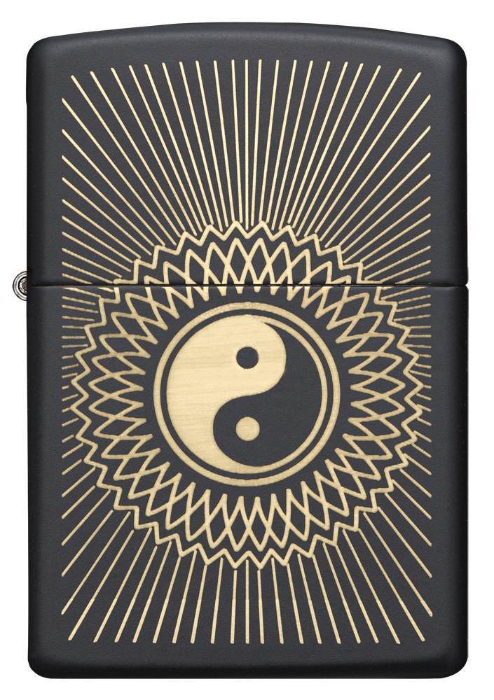 Zippo-Yin-Yang-Black-Matte-29423-2