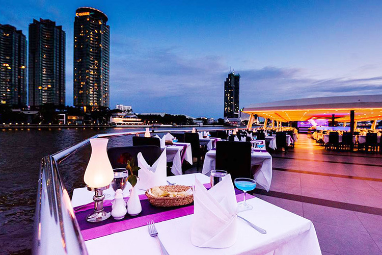 Bữa Tối Trên Chao Phraya Princess (Từ Bến Tàu River City Pier)