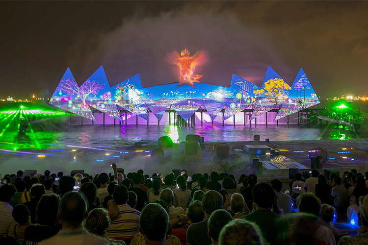 Vé Nhạc Nước Singapore Wings Of Time - Suất 19H40