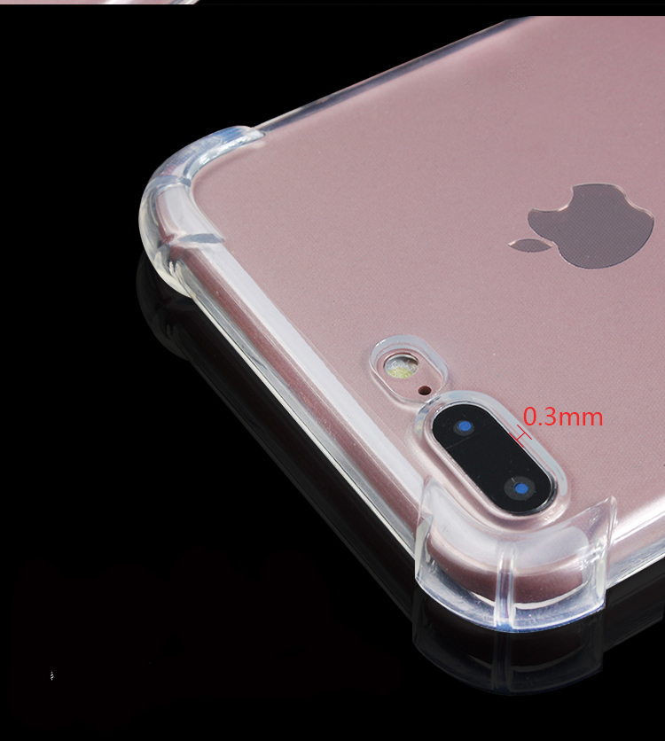 Ốp Lưng Silicon Dành Cho iPhone 8Plus/7Plus 5.5inches Yueke - Trong Suốt
