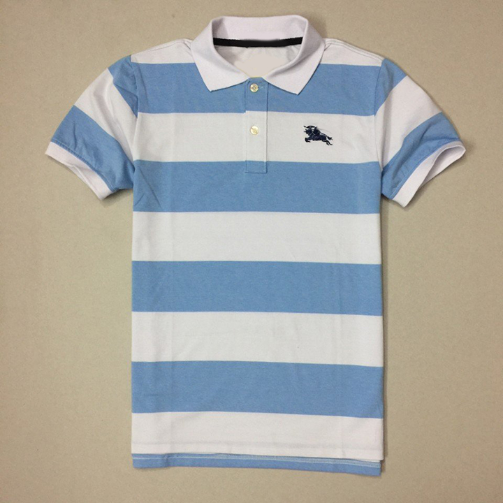 Áo Thun Polo Kỵ Sĩ Sọc Ngang ZR0764.(3)(12) Xanh Ngọc