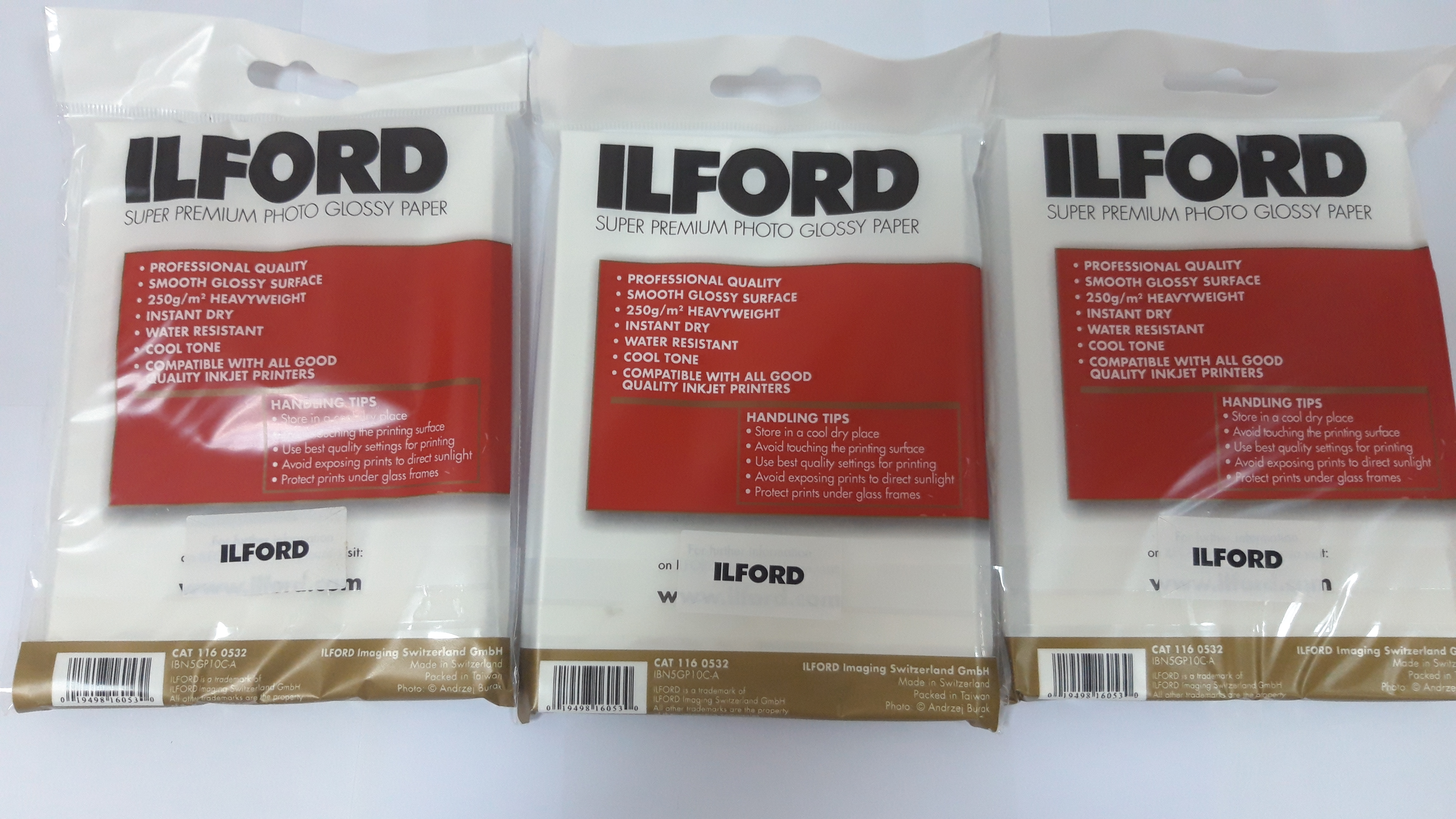 Giấy in ảnh thẻ ảnh hàn quốc khổ a6 thương hiệu ILFORD  thụy sĩ 