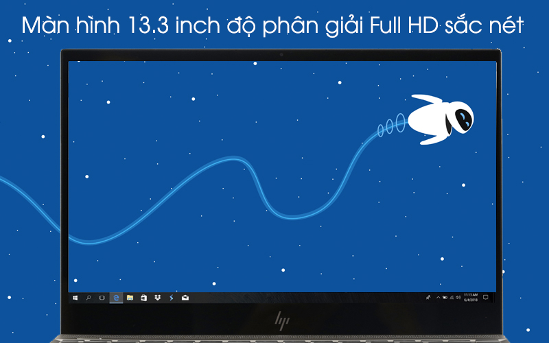 Laptop HP Envy 13-ah0025TU 4ME92PA Core i5-8250U/Win10 (13.3 inch) - Gold - Hàng Chính Hãng