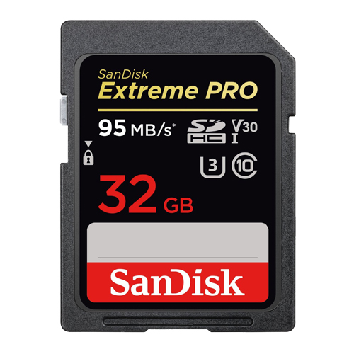 Thẻ Nhớ SDHC Sandisk Extreme Pro 95MB/s 32GB - Hàng Nhập Khẩu