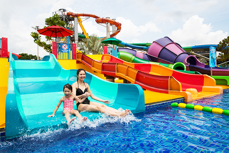 Vé Tham Quan Công Viên Nước Wild Wild Wet Ở Singapore