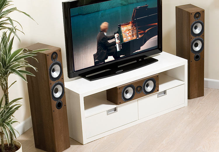 Loa Thùng Monitor Audio MR4 Walnut (150W)